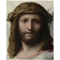 Head of Christ-Paper Art-18"x22"