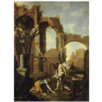 Noli Me Tangere-Paper Art-14"x18"