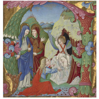 Cutting from an Antiphonal-Paper Art-26"x26"