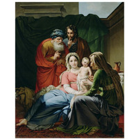 The Holy Family-Paper Art-18"x22"