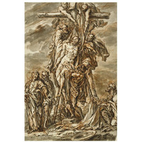 Descent from the Cross-Paper Art-22"x32"