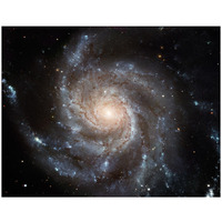 Messier 101 (M101)-Paper Art-26"x20"