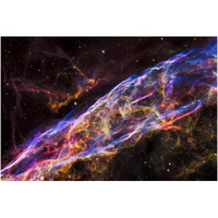 Veil Nebula - NGC 6960 - Cygnus Loop -Paper Art-38"x26"
