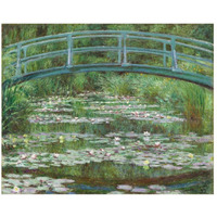 The Japanese Footbridge, 1899-Paper Art-26"x22"
