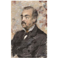 Portrait of Julien de la Rochenoire-Paper Art-25"x38"