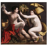Allegory of Fortune-Paper Art-32"x30"
