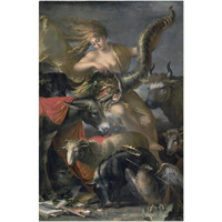 Allegory of Fortune-Paper Art-26"x38"