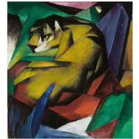 The Tiger, 1912-Paper Art-22"x24"