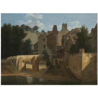 View in the Ile-de-France-Paper Art-18"x14"