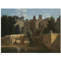 View in the Ile-de-France-Paper Art-34"x26"