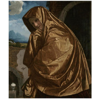 Saint Mary Magdalene at the Sepulchre-Paper Art-16"x18"