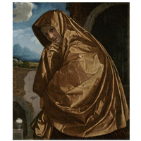 Saint Mary Magdalene at the Sepulchre-Paper Art-28"x32"