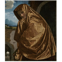 Saint Mary Magdalene at the Sepulchre-Paper Art-39"x46"