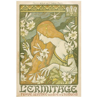 L'Ermitage-Paper Art-14"x20"