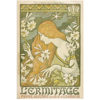 L'Ermitage-Paper Art-34"x50"