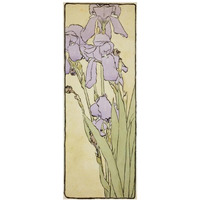 Iris-Paper Art-16"x38"