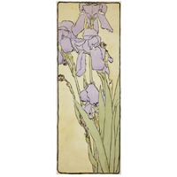 Iris-Paper Art-19"x46"