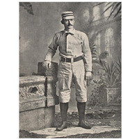 Mike Lehane, Columbus, 1865-Paper Art-14"x18"