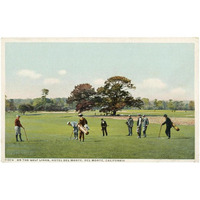 On The Golf Links Hotel Del Monte, Del Monte, Calif., 1898-Paper Art-38"x25"
