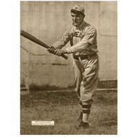 Napoleon Lajoie, Cleveland American League, 1880-Paper Art-20"x26"
