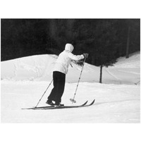 Winter Sports - Hanover, New Hampshire, 1936-Paper Art-18"x14"