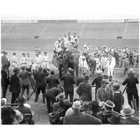Republican and Democratic Baseball Game, May 1, 1926-Paper Art-26"x22"