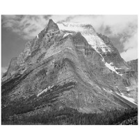 Going-to-the-Sun Mountain, Glacier National Park, Montana - National Parks and Monuments, 1941-Paper Art-18"x15"