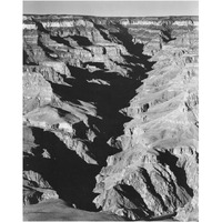 Grand Canyon from South Rim - National Parks and Monuments, 1940-Paper Art-20"x24"