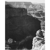 Grand Canyon South Rim - National Parks and Monuments, 1941-Paper Art-20"x24"