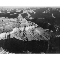 Grand Canyon National Park, Arizona - National Parks and Monuments, 1940-Paper Art-24"x19"
