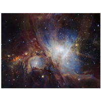 Deep infrared view of the Orion Nebula from HAWK-I-Paper Art-34"x26"