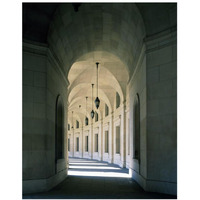 Arched architectural detail in the Federal Triangle located in Washington, D.C.-Paper Art-30"x37"