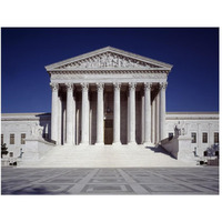 U.S. Supreme Court building, Washington, D.C.-Paper Art-50"x38"