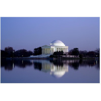 Jefferson Memorial, Washington, D.C. Number 2-Paper Art-50"x34"