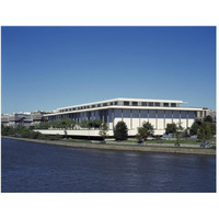 Kennedy Center for the Performing Arts, Washington, D.C.-Paper Art-50"x38"