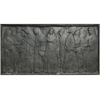 The Nuns of the Battlefield Monument, M St., NW, Washington, D.C.-Paper Art-50"x26"