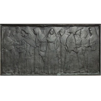 The Nuns of the Battlefield Monument, M St., NW, Washington, D.C.-Paper Art-62"x32"