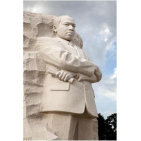 Martin Luther King, Jr. Memorial, Washington, D.C.-Paper Art-14"x20"