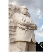 Martin Luther King, Jr. Memorial, Washington, D.C.-Paper Art-42"x62"