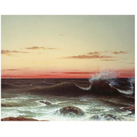 Sunset - Custom Crop-Paper Art-26"x22"
