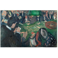 At the Roulette Table in Monte Carlo, 1892-Paper Art-26"x18"