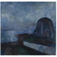 Starry Night, 1983-Paper Art-26"x26"