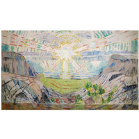 The Sun, 1910-1911-Paper Art-38"x23"