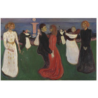 The Dance of Life, 1900-Paper Art-26"x18"