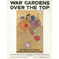 War Gardens Over the Top, 1919-Paper Art-38"x50"