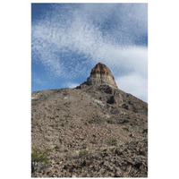 Scenery in Big Bend National Park, TX-Paper Art-22"x32"