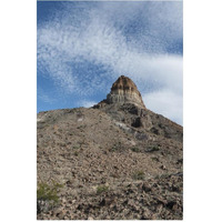 Scenery in Big Bend National Park, TX-Paper Art-42"x62"