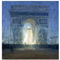 The Arch, 1919-Paper Art-31"x32"