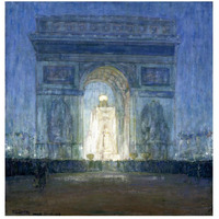 The Arch, 1919-Paper Art-45"x46"