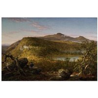 A View of the Two Lakes and Mountain House, Catskill Mountains, Morning, 1844-Paper Art-32"x22"
